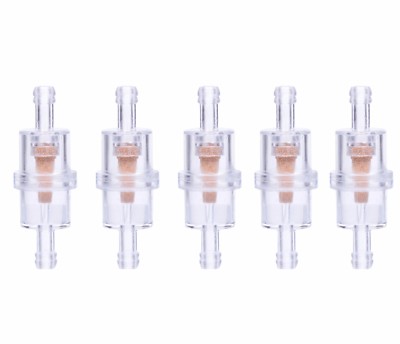 5X Sinter Kraftstofffilter Benzinfilter 6Mm Per Simson S51 MZ ETZ - Foto 9