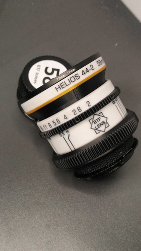 Helios44 ANAMORPHIC OVAL BOKEH REHOUSE HELIOS 44-2 2/58mm Cinemod Canon EF BTF - Picture 10 of 19