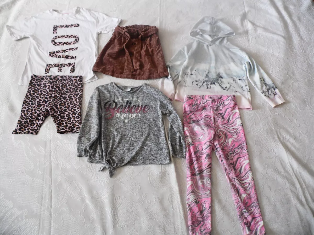 Girls clothes in shop matalan