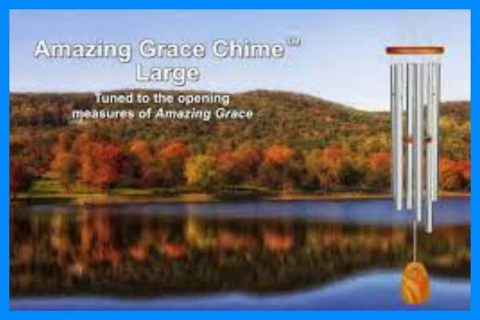 WOODSTOCK CHIMES AMAZING GRACE WIND CHIME LARGE BEST TOP SELLING WIND CHIME 40" - Image 3 of 4