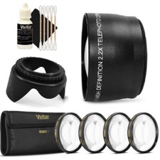 52mm Telephoto Lens Kit for Canon EOS Rebel T5 T5i and All Canon DSLR Camera
