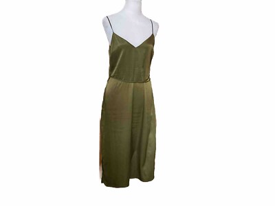 slim fit dress slacks Milla Womens Boudoir Silk Slip Dress main image 1