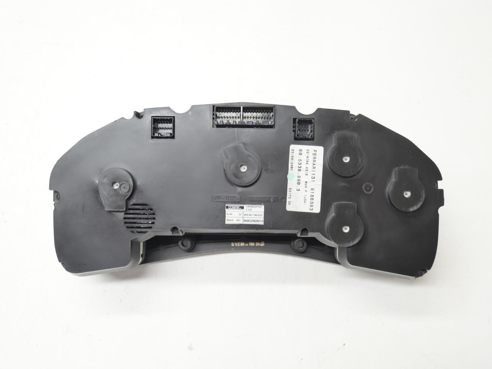 2001 Ferrari 360 Spider Instrument Cluster F1 Speedometer Automatic 8186383 OEM