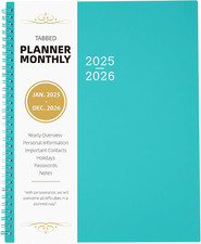 2025 Monthly Planner - 2025-2026 Monthly Planner, 9'' X 11'', 24 Months Planner