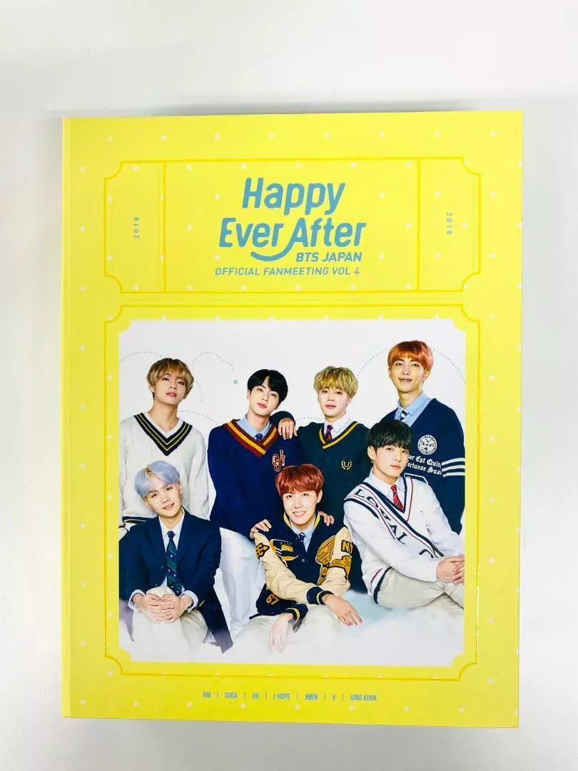 BTS JAPAN OFFICIAL FANMEETING VOL 4 [Happy Ever After] Blu-ray First Press  Used