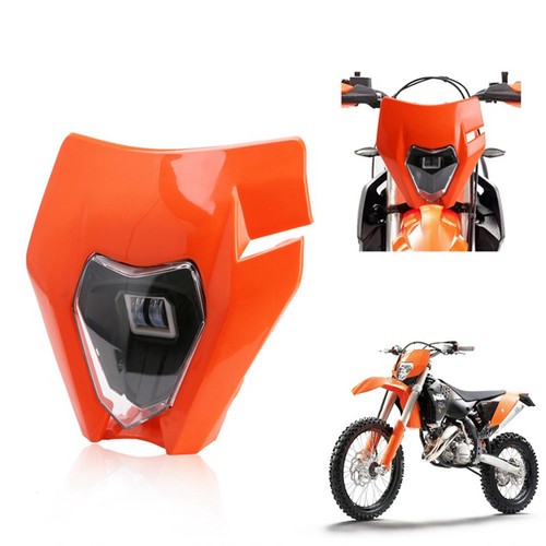 Motorcycle Enduro LED Headlight Fairing 
