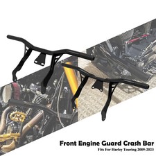 Front Highway Engine Guard Crash Bar For Harley Touring Road King Glide 09-23