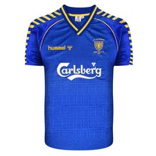 Wimbledon 1988 Hummel Retro Football Shirt 100% POLYESTER Men's