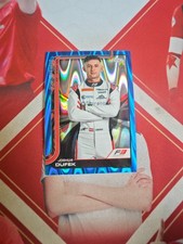 2025 Topps Chrome Formula 1 Blue Raywave Refractor Joshua Dufek /150