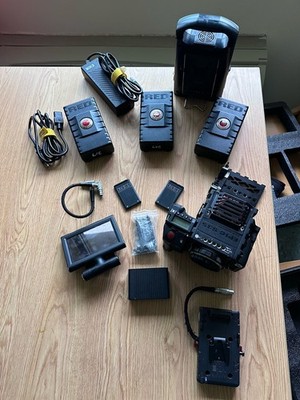 RED Epic-X Dragon 6K EF Mount Cinema Camera w/ Accessories Ready To Film 