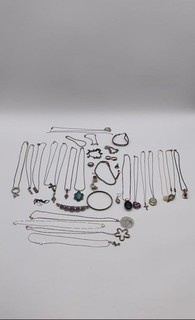 925 Sterling Silver Jewelry Scrap/Recovery Lot Of 205 Grams