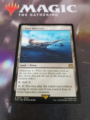hideaway cards mtg Mtg. 2x Clive's Hideaway. Final Fantasy. Pack Fresh