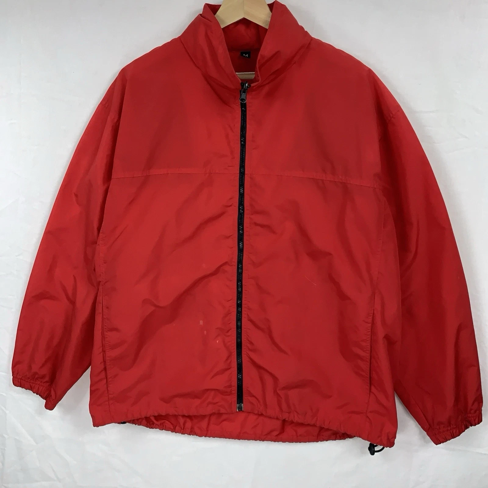 Vintage Marlboro Jacket Red Wind Breaker M 90s