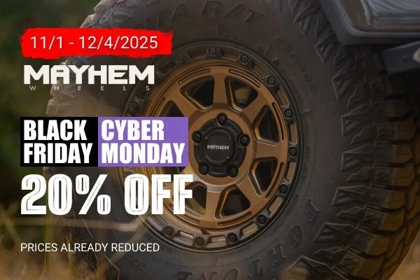 Mayhem 8107 COGENT Wheel 20x9 (0, 5x135, 87) Black Single Rim Foto 4 de 4