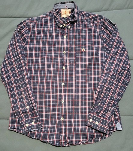 Baracuta, Vintage Baracuta Gingham Checked Shirt Men’s Uk Large Long Sleeve