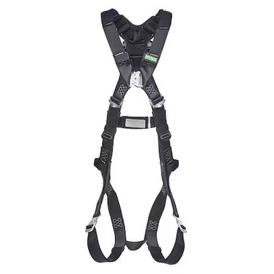 Msa Safety 10252221 V-Form Fall Protection Harnesses, Xl, 400 Lb, Quick-Connect