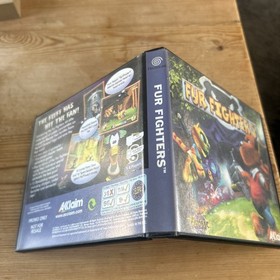 Sega Dreamcast Games PAL Fur Fighters - Industry Promo White Label BOX ONLY RARE