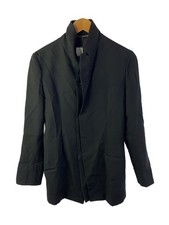 Used YOHJI YAMAMOTO NOIR ND-J07-100 Wool Black Plain Jacket