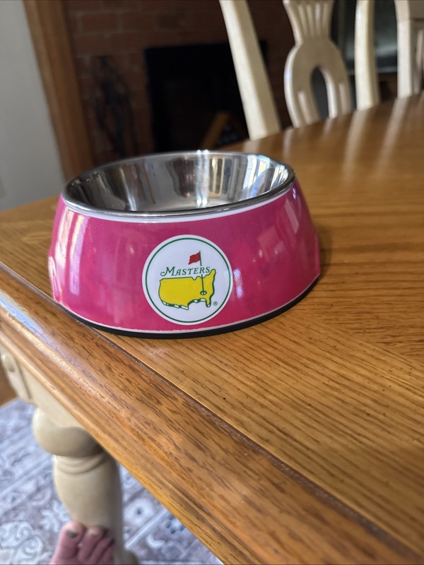 Augusta National Dog Or Cat Dish 