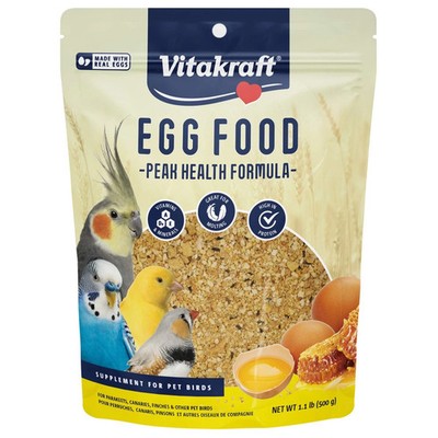 Vitakraft VitaSmart Egg Food for Birds - Daily Supplement for Parrots-1.1 Pound