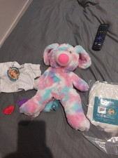 Teddy Tastic Build a Bear Kit Includes Bunny, Stuffing, tshirt and hearts  New