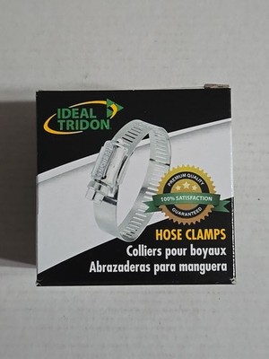Box Of 10 Ideal Tridon CHC 5210061, 5210 1/2 -1 1/16  Hose Clamps USA Made NEW 