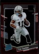 2023 Clearly Donruss #87 Tre Tucker Red #/49