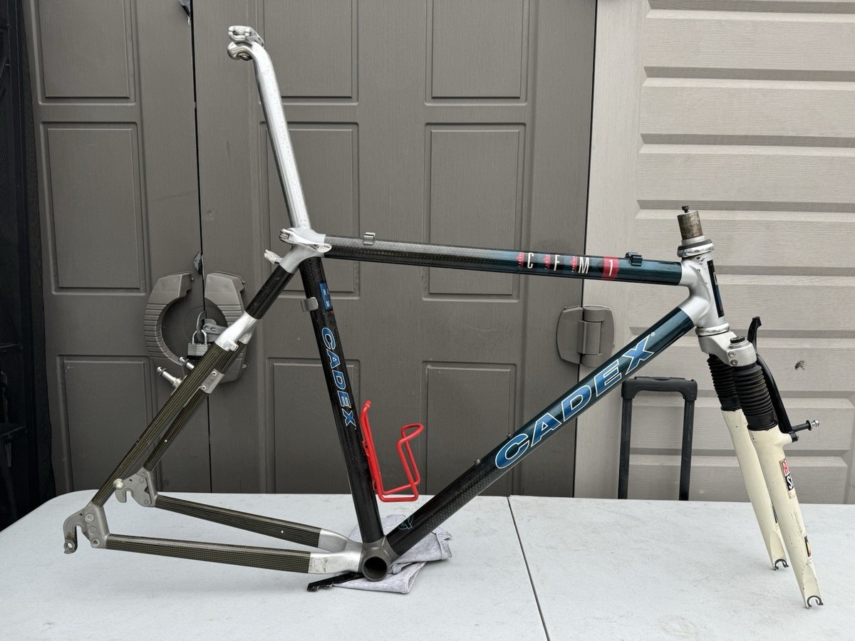 オールドMTBフレーム GIANT ROCK4100 Lサイズ Vintage Giant Cadex CFM1 Carbon MTB Frame (21.5” Medium) + Rock