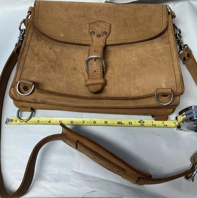 Saddleback Leather Co. Thin Briefcase - Large - Tobacco - READ
