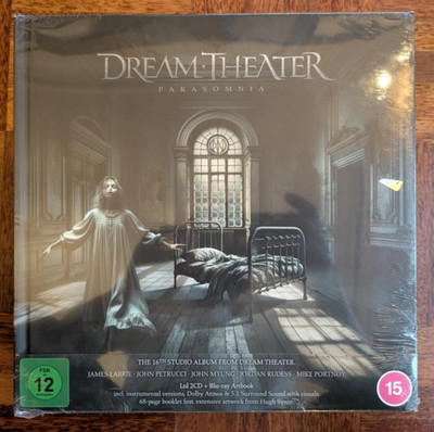 Dream Theater - Parasomnia [2x CD + Blu-ray DELUXE Artbook] BRANDNEU, VERSIEGELT