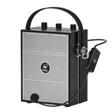 Voice Amplifier, 50W Bluetooth PA Speaker with Wireless Headset Mic For