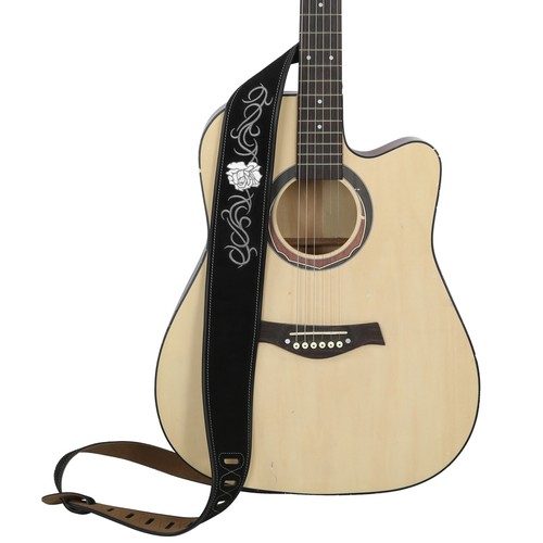 Correa para Guitarra Eléctrica Accesorios para Instrumentos Musicales Cuero Mate Humanizado DGD - Imagen 15 de 24