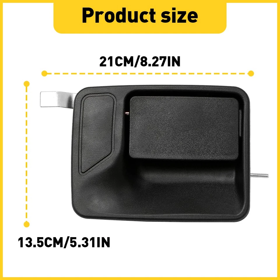 Manija de puerta exterior lado del pasajero 2 piezas F81Z26601AAB para Ford F-250 Super Duty Foto 2 de 4
