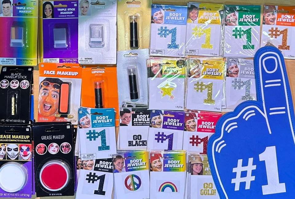 Homecoming and Cheerleading make-up and face paint. New. - Image 2 of 3