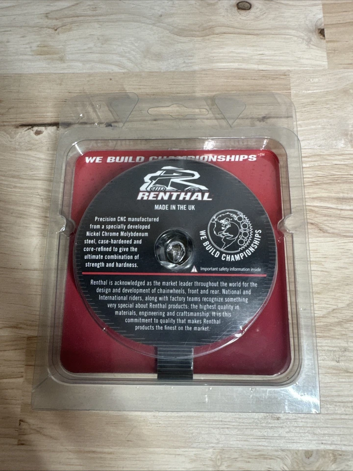 Renthal® 前链轮自然驱动 431 - 420 - 14GP 川崎 KLX 110 DR-Z 110 — 第 2/3 张图片