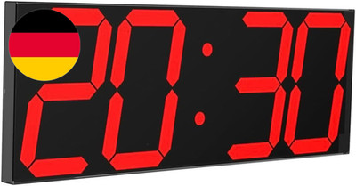CHKOSDA LED Digitale Uhr Große Wanduhr Mit 18-Zoll-Led-Anzeige, Countdown-Uhr Mi