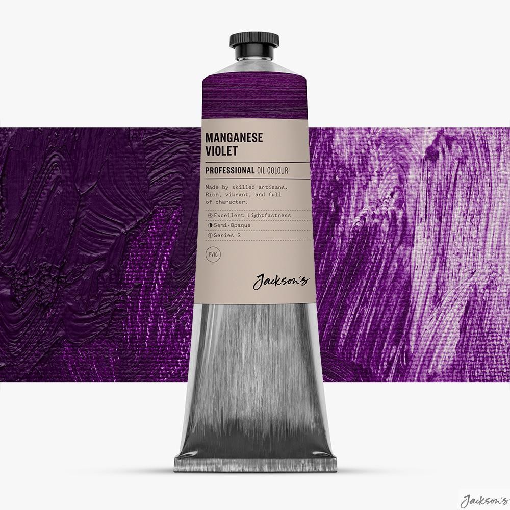 Jackson's : Professional Oil Paint : 225ml : Manganese Violet : Tube of Highl...