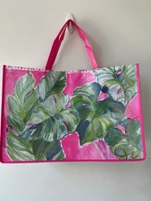 Lilly Pulitzer Reusable Tote Shopping Bag 22” x 15”