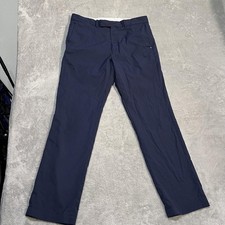 RLX Ralph Lauren Golf Pants Mens 34x31 Blue Performance Chino Khakis Lightweight