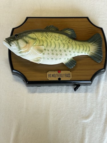Tamagotchi 1996 Adaptateur AC/DC Pour Big Mouth Billy Bass 1999 (à Réparer) - Poisson Chantant Avec Boîte Funny Playing