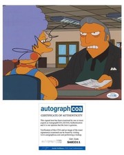 Joe Mantegna Signed The Simpsons 8x10 Photo ACOA