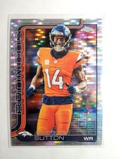 2025 Topps Chrome - Cortland Sutton #86 Pulsar Refractor