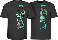 Powell Peralta Ray Barbee RAG DOLL Skateboard T Shirt CHARCOAL HEATHER