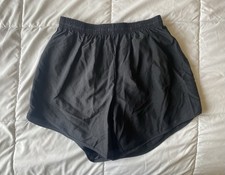 Marine Corp PT Shorts Black Size L Nylon Brand New with Tags Made In USA 