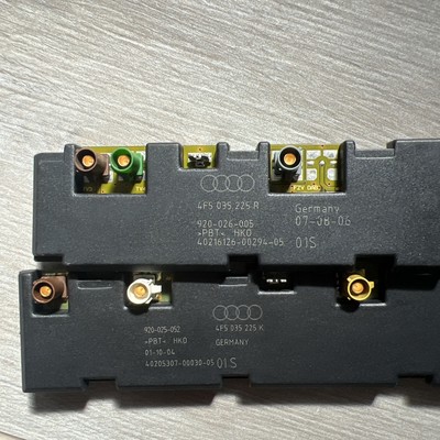 Audi TV Radio AERIAL AMPLIFIER for A6 C6 - Antenna 4F5 035 225K + 4F5 035 225R