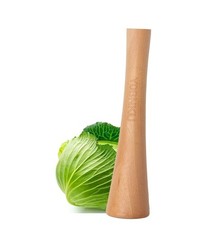 12" Sauerkraut Pounder Natural Beech Wood smasher for Fermentation 12 Inch 
