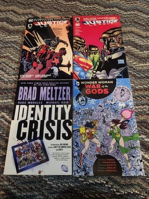 DC/Dark Horse Crossovers Justice League Vol 1 2 TPB Identity Crisis Wonder Woman