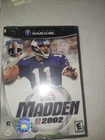 EA Sports Madden NFL 2002 Gamecube 2001 Sealed
