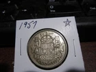 1957 - Canada - Silver 50 cent - Canadian half dollar