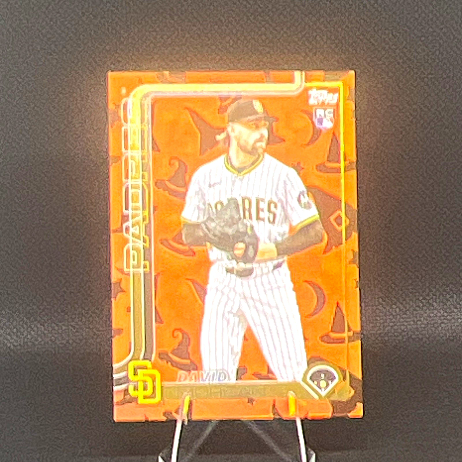 Topps 2025 Update #US348 David Morgan Padres Witch Hat Foil /5 Rookie RC